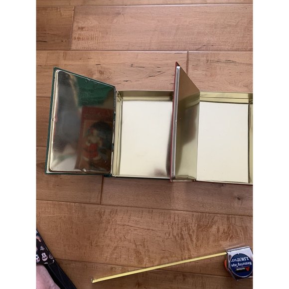 2 Hollow Book Hideaway Hidden Secret Stash Storage Boxes Christmas Holiday - Picture 2 of 8